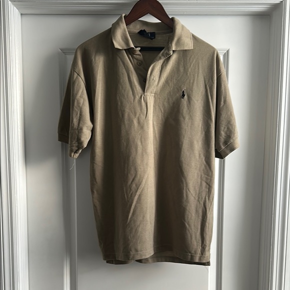 Polo by Ralph Lauren Tan Classic Polo Shirt - Picture 1 of 5